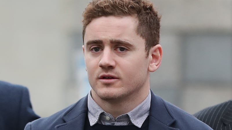 Ireland and Ulster rugby player Paddy Jackson who is on trial accused of raping a woman  in June 2016. Photograph: Niall Carson/PA Wire.