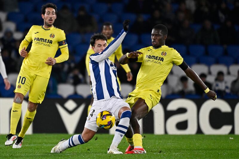 Martín Zubimendi: The Real Sociedad international midfielder is thought to be keen on a move  to Arsenal. Photograph: Ander Gillenea/AFP/ via Getty Images