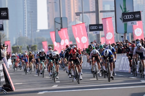 Sam Bennett denied hat-trick of wins at climax of the UAE Tour