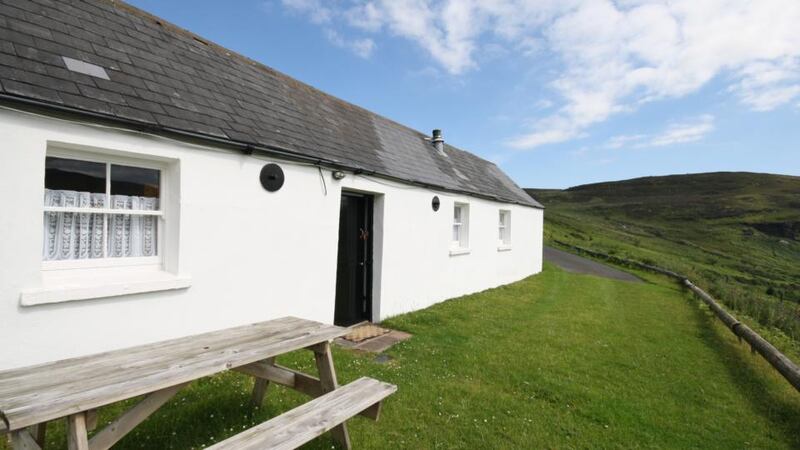 Mickey’s Kitchen, a stone-cut cottage in the heart of the 6,000-acre Luggala Estate, in Co Wicklow