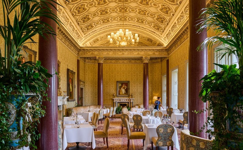 The Morrison Room at Carton House in Maynooth, Co Kildare