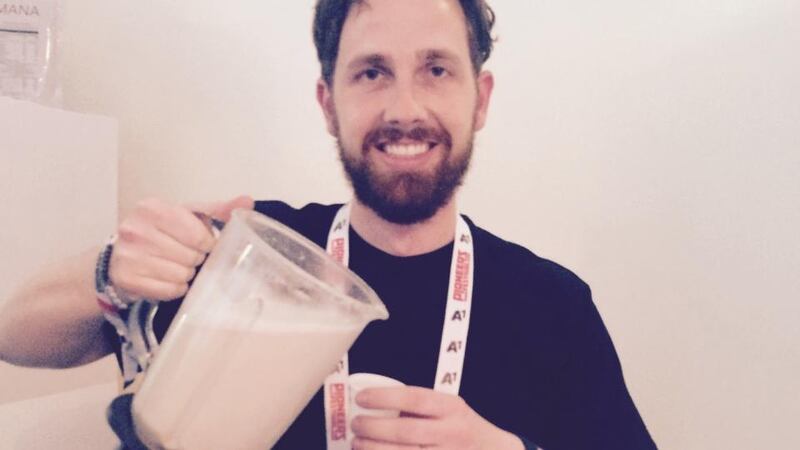 Jacob Krejcik of Czech start-up Heaven Labs, which is selling a version of Soylent called Mana: ‘People who’ve been trying it seem to be surprised at how tasty it is.’