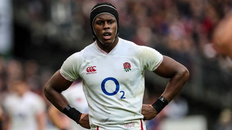 England’s Maro Itoje may not always break the defensive line, but he’ll bend it. File photograph: Inpho