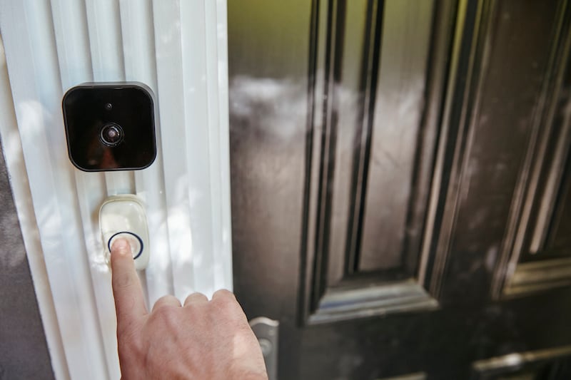 A doorbell camera offers the possibility of getting a good image of a burglar. Photograph: iStock