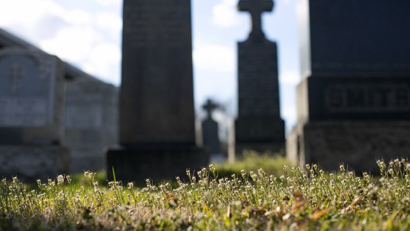 John Mulvany’s gravesite in New York, March 8, 2017. Mulvany, a celebrated artist largely forgotten after his death, spent his last years in Greenpoint — a period taking on new importance as his lost works are rediscovered. (Caitlin Ochs/The New York Times)