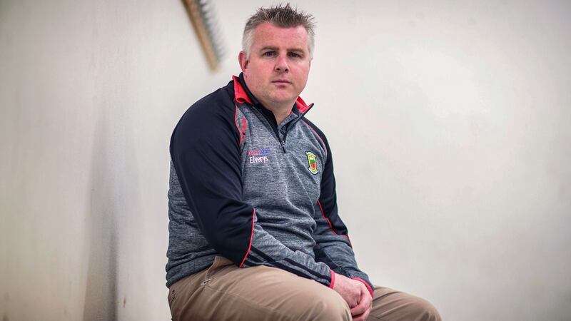 Mayo manager Stephen Rochford: “there’s a big few days coming up for that man”.  Photograph: Bryan Keane/Inpho