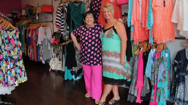 Patricia Spillane and Denise Flynn, staff in plus-size boutique Tempted in Raheny, nominated by Ann Breen, a very grateful customer