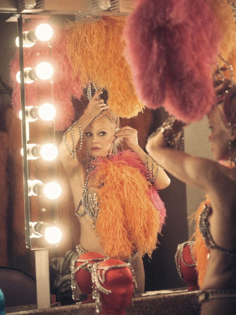 Pamela Anderson in The Last Showgirl, directed by Gia Coppola. Photograph: Zoey Grossman