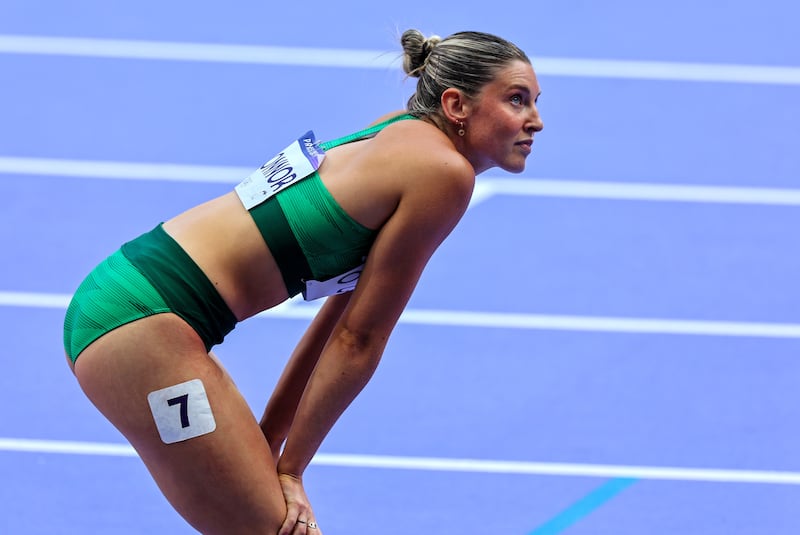 Kate O’Connor: 'I find personally pentathlon is not so bad, as it’s very go-go-go, squished into one day'. Photograph: James Crombie/Inpho