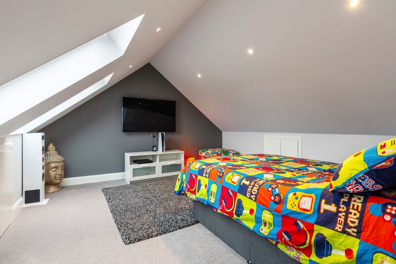 Converted attic