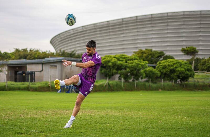 Conor Murray: Munster will look to their vastly experienced scrumhalf for leadership as they face a difficult assignment in Cape Town. Photograph: Steve Haag Sports/Carl Fourie/Inpho