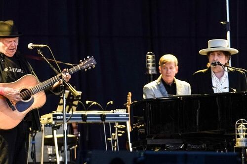 Bob Dylan smiles on Kilkenny, but the night belongs to Neil Young