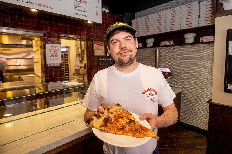 Bambino Pizza co-owner Shane Windrim. Photograph: Tom Honan 