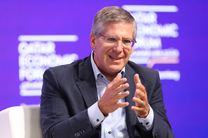 Bob Moritz, global chairman of PWC, says upskilling cements trust between employer and employee and that staff without skills are more likely to quit. Photographer: Christopher Pike/Bloomberg