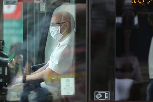 Face mask compliance: a patchy exercise on buses and trains