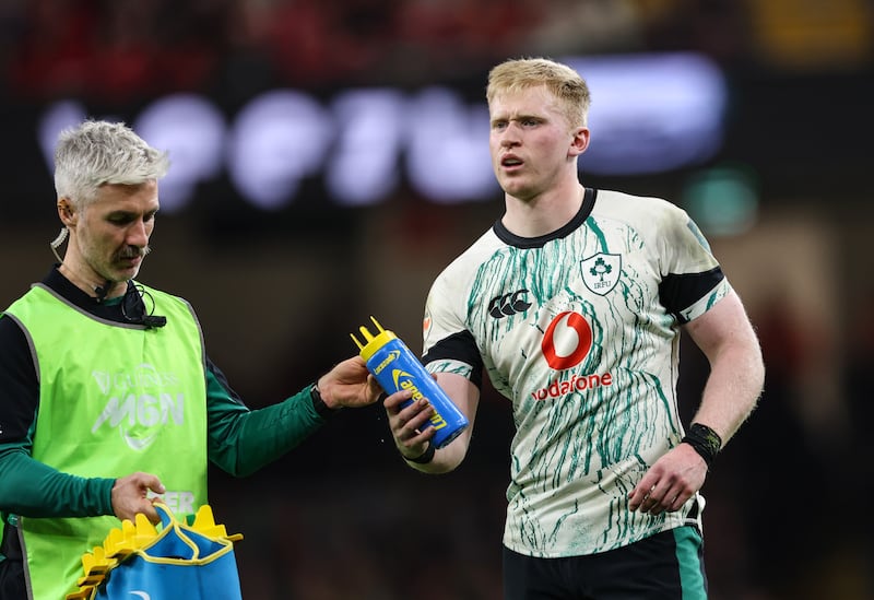 Jamie Osborne impressed against Wales. Photograph: Dan Sheridan/Inpho