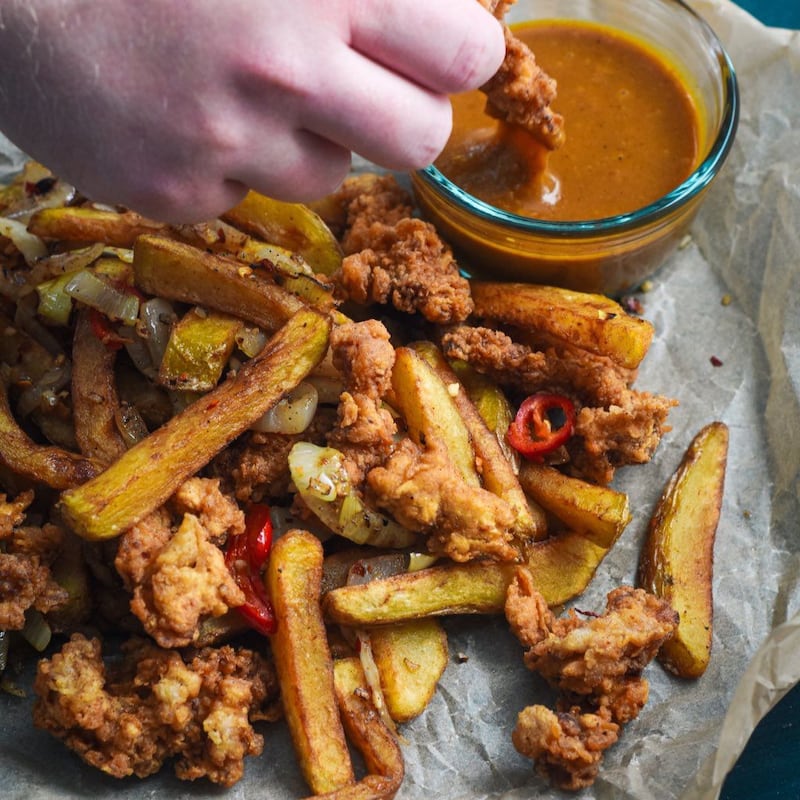 Air fryer spice bag, by Russell Alford and Patrick Hanlon