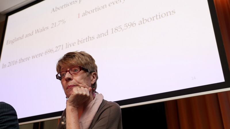 Patricia Casey said her profession must operate on evidence-based healthcare and there was no evidence that abortion was a benefit to women’s mental health. Photograph: PA