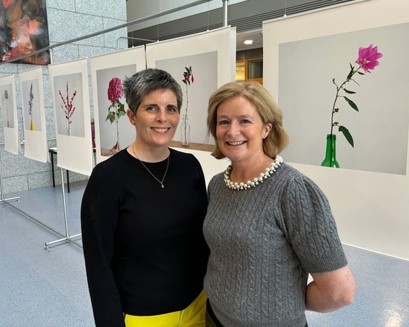 Photographer Liza Cauldwell and arts consultant Gráinne Millar, who met while undergoing cancer treatment at St Vincent's Hospital