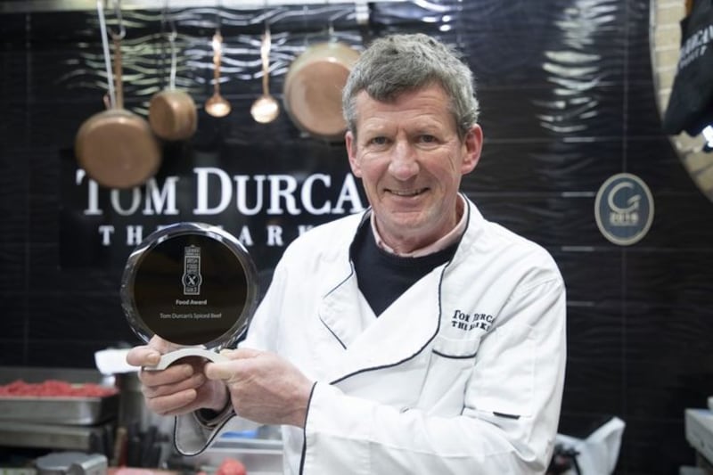 Tom Durken's award-winning spiced beef is available at his craft butcher's in the English Market, Cork city