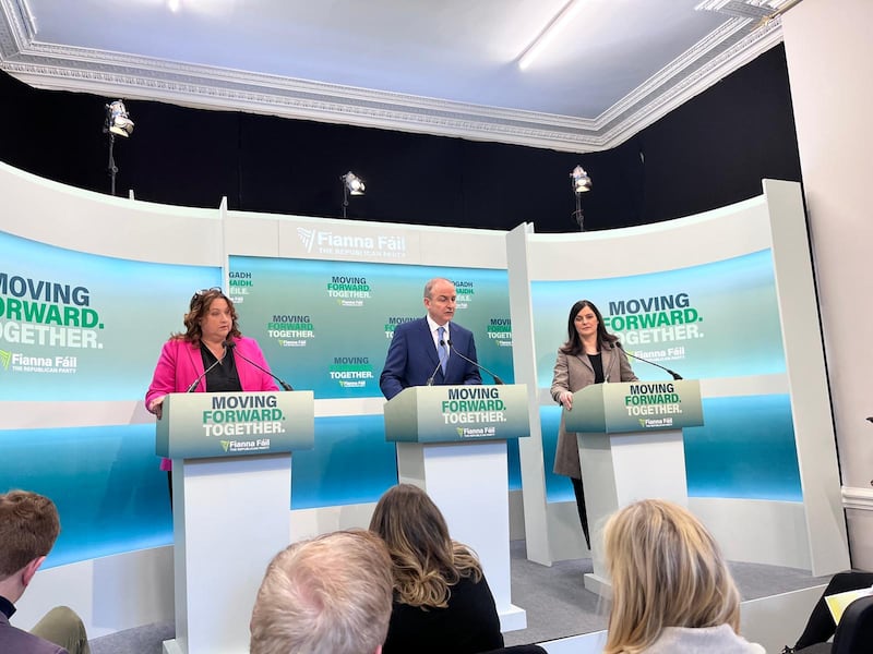 Fianna Fáil disabilities launch in Dublin on November 20th 2024