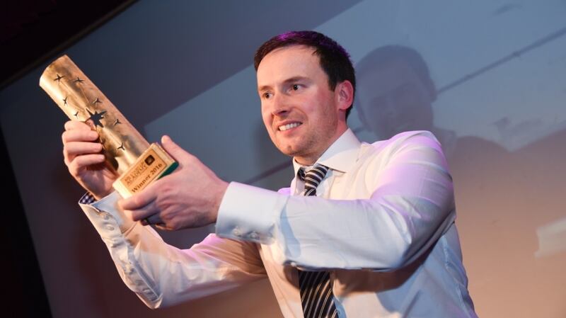 Martin O’Connell of Nasal Medical, the winner of the AIB Irish Times Start-Up Academy 2016. Photograph: Conor Mulhern