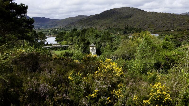 Glengariff on the Beara Peninsula, where Eccles Hotel lies