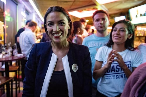 Alexandria Ocasio-Cortez handles the Jurassic jerks