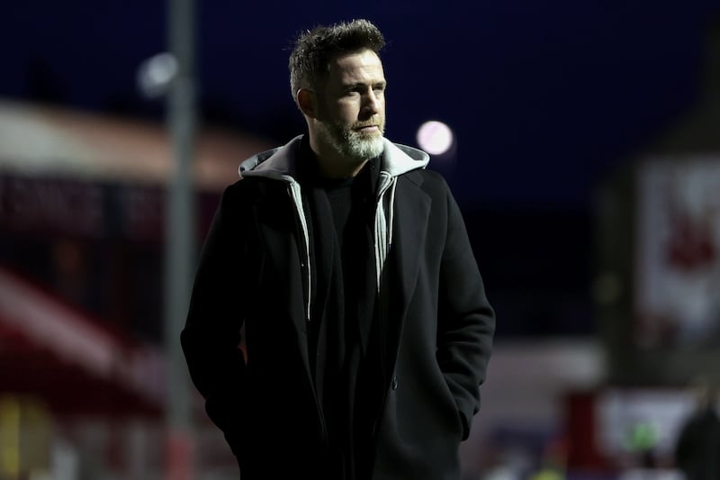 Shamrock Rovers manager Stephen Bradley. Photograph: Laszlo Geczo/Inpho