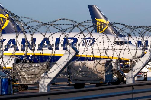 Ryanair profit warning sends airline shares into a tailspin