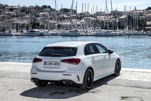 New Mercedes hatchback top of the tech class