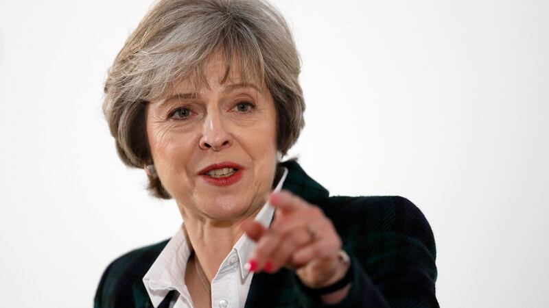 Theresa May: experts have queried the practicalities of the British prime minister’s claim that no deal would be better than a bad deal. Photograph: Kirsty Wigglesworth/Pool/Getty