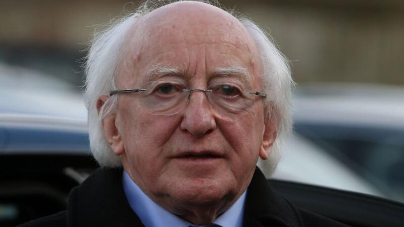 President Michael D. Higgins: will formally open the championships at Ratheniska, near Stradbally, Co Laois, at noon today. Photograph: Brian Lawless/PA