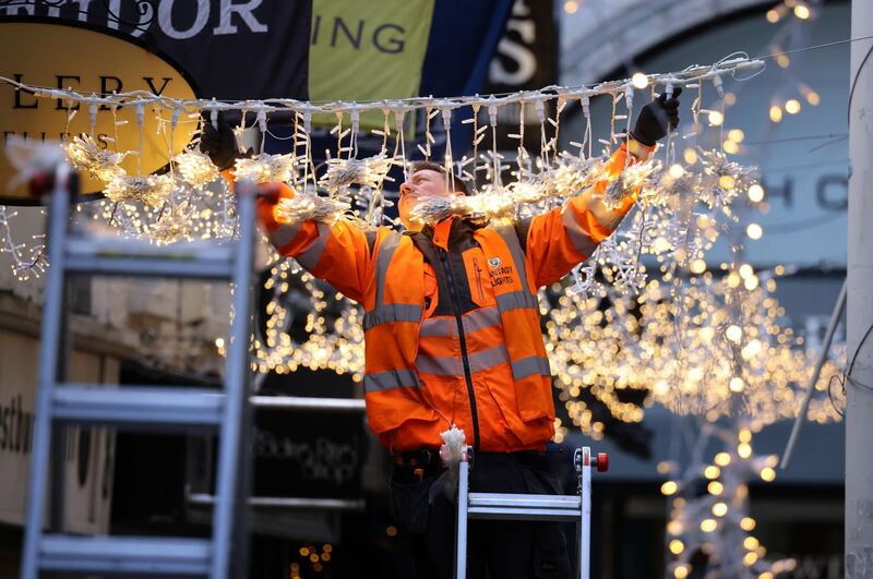 Derek Dillon of Fantasy Lights. Photograph: Dara Mac Dónaill