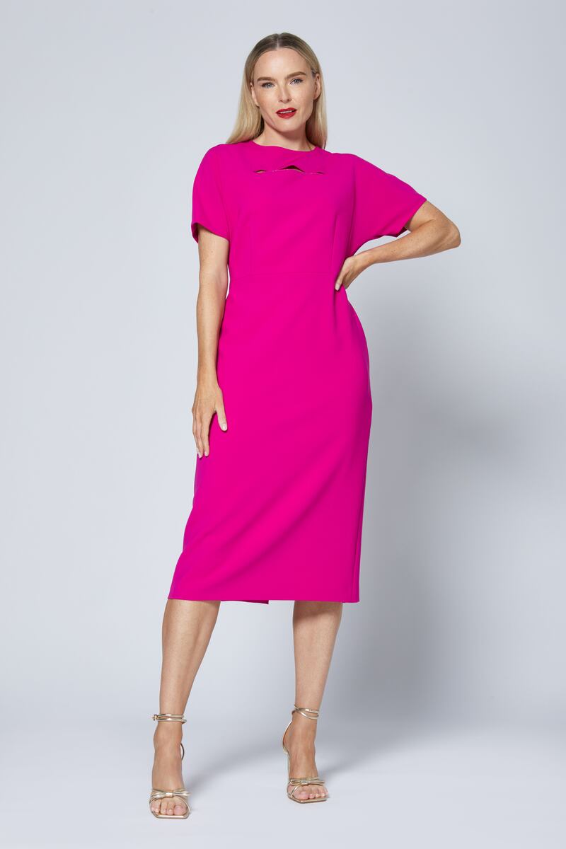 Riley dress in fuchsia, €311 from N&C Kilkenny