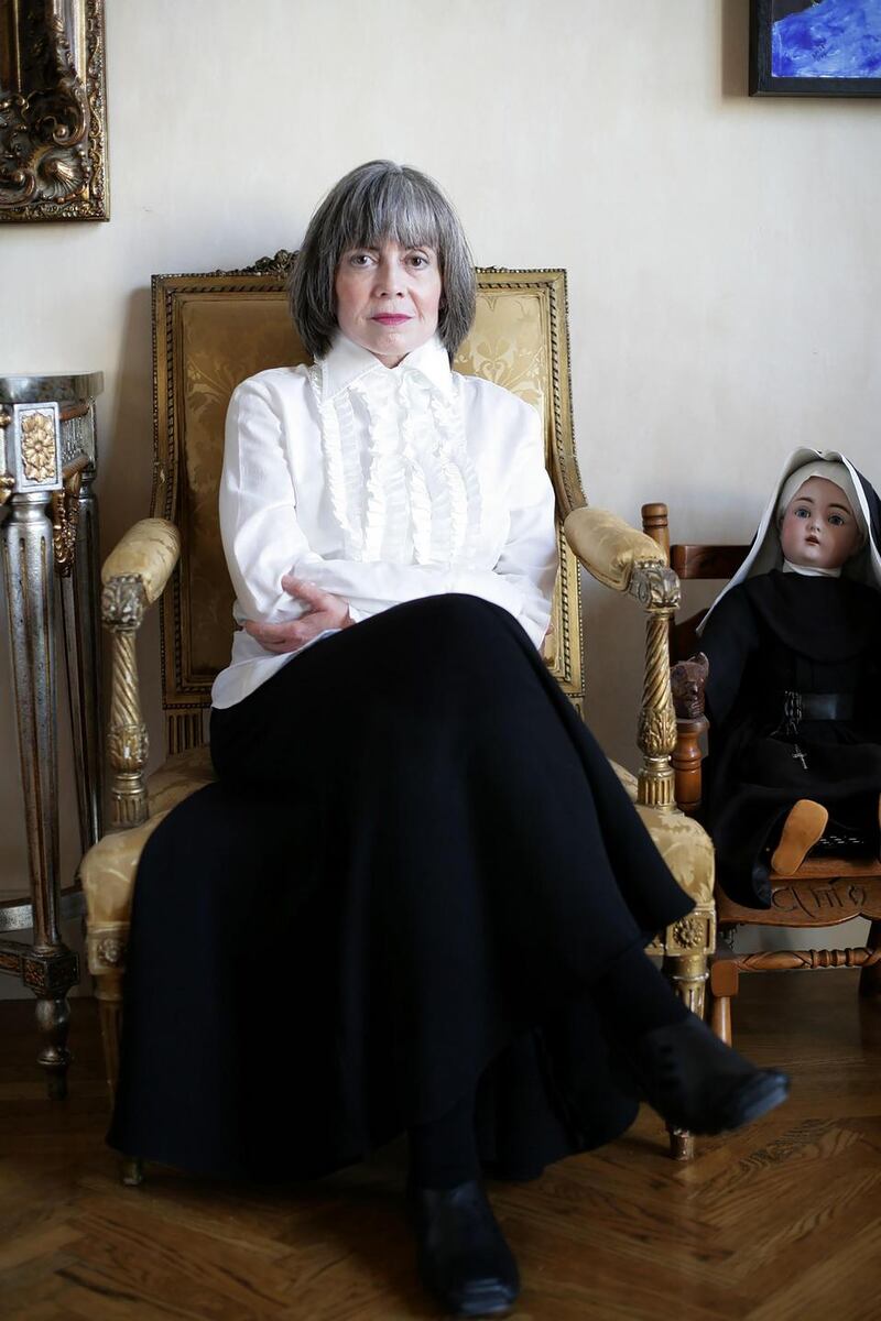 Anne Rice said fantasy writing allowed her to talk about her own life. Photograph: Stephanie Diani/The New York Times