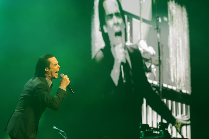 Nick Cave & The Bad Seeds. Photograph: Chris Maddaloni