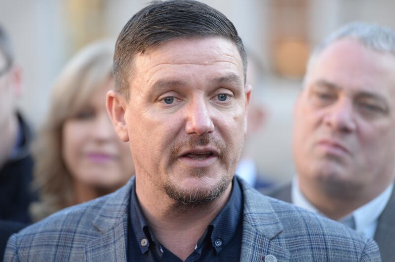 Sinn Féin TD Mark Ward is critical of the Department of Children for failing to communicate with him about the housing of asylum seekers in his constituency. Photograph: Dara Mac Dónaill