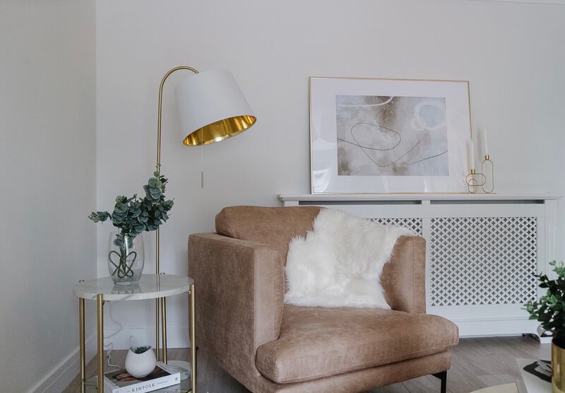 Aoife Hackett advises investing in your own furniture, which you can bring to your next rental 