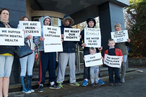 Travellers picket Mayo council over  efforts to relocate Syrian family