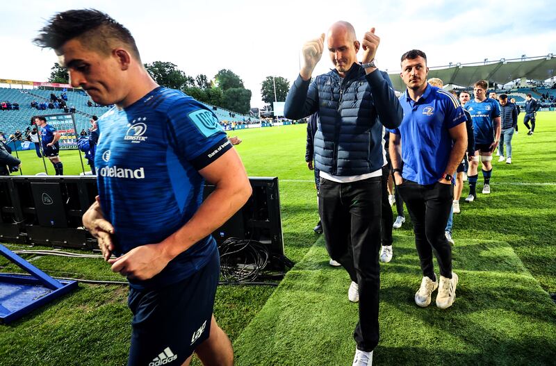 Devin Toner has had a sideline brief during the business end of Leinster's season. Photograph: Billy Stickland/Inpho