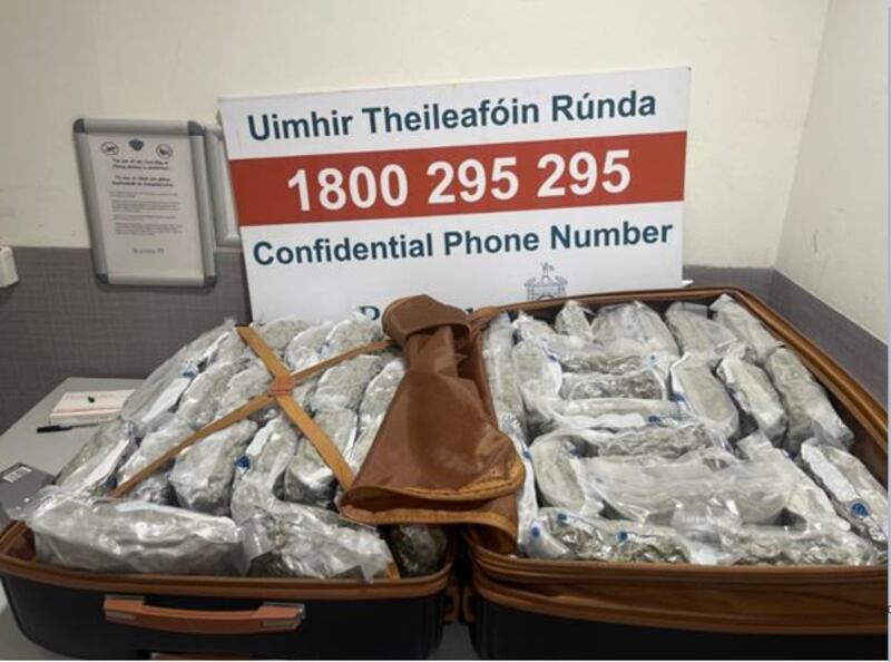 The drugs seized at Dublin Airport. Photograph: Revenue