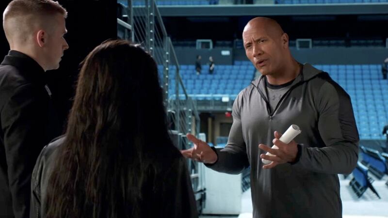 The Rock, as opposed to Dwayne Johnson, appears in – and is an executive producer on – ‘Fighting with my Family’