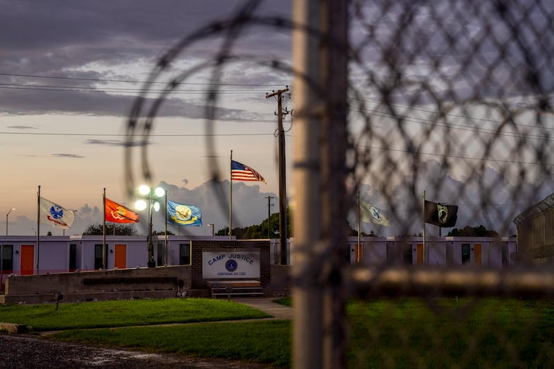 Camp Justice at Guantanamo Bay in Cuba in November, 2023. Photograph: Marisa Schwartz Taylor/The New York Times
                      