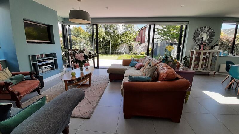 Family room in extension