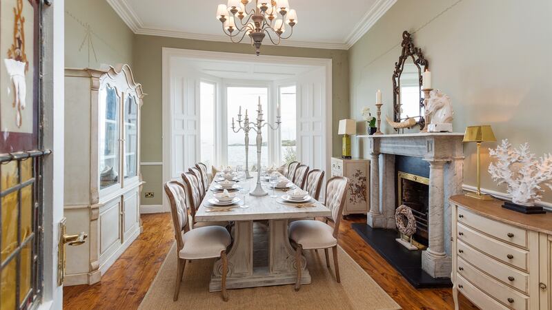 St Anne’s, Coliemore Road, Dalkey, Co Dublin: period details and stunning sea views.