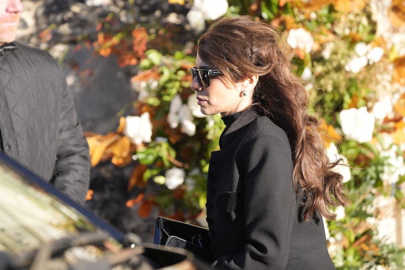 Cheryl Tweedy at Liam Payne's funeral service. Photograph: Andrew Matthews/PA