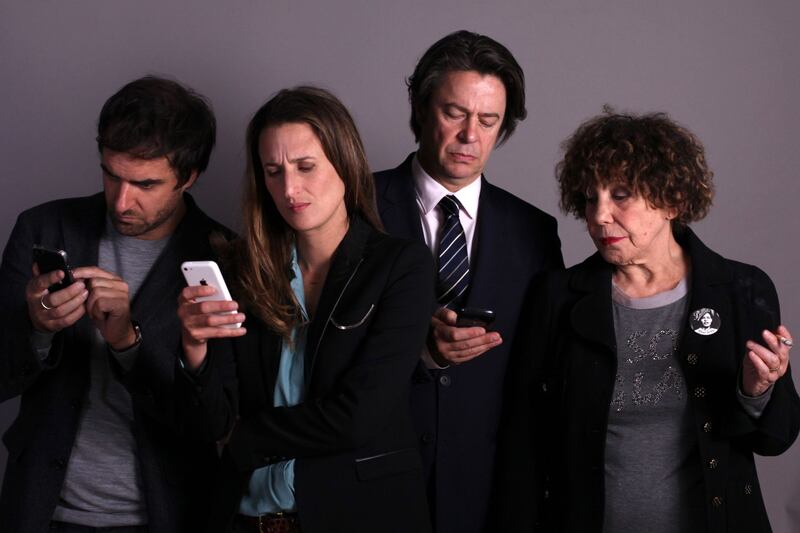 Call My Agent!: Camille Cottin with Gregory Montel, Thibault de Montalembert and Liliane Rovere