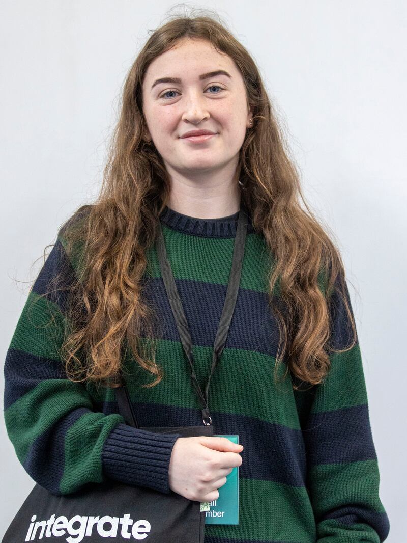 Hannah Canning (17) from Leitrim. Photograph: Tom Honan/The Irish Times.