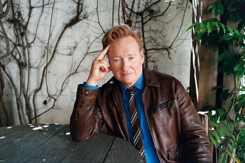 Conan O’Brien compère's this year's Academy Awards. Photograph: Adali Schell/The New York Times